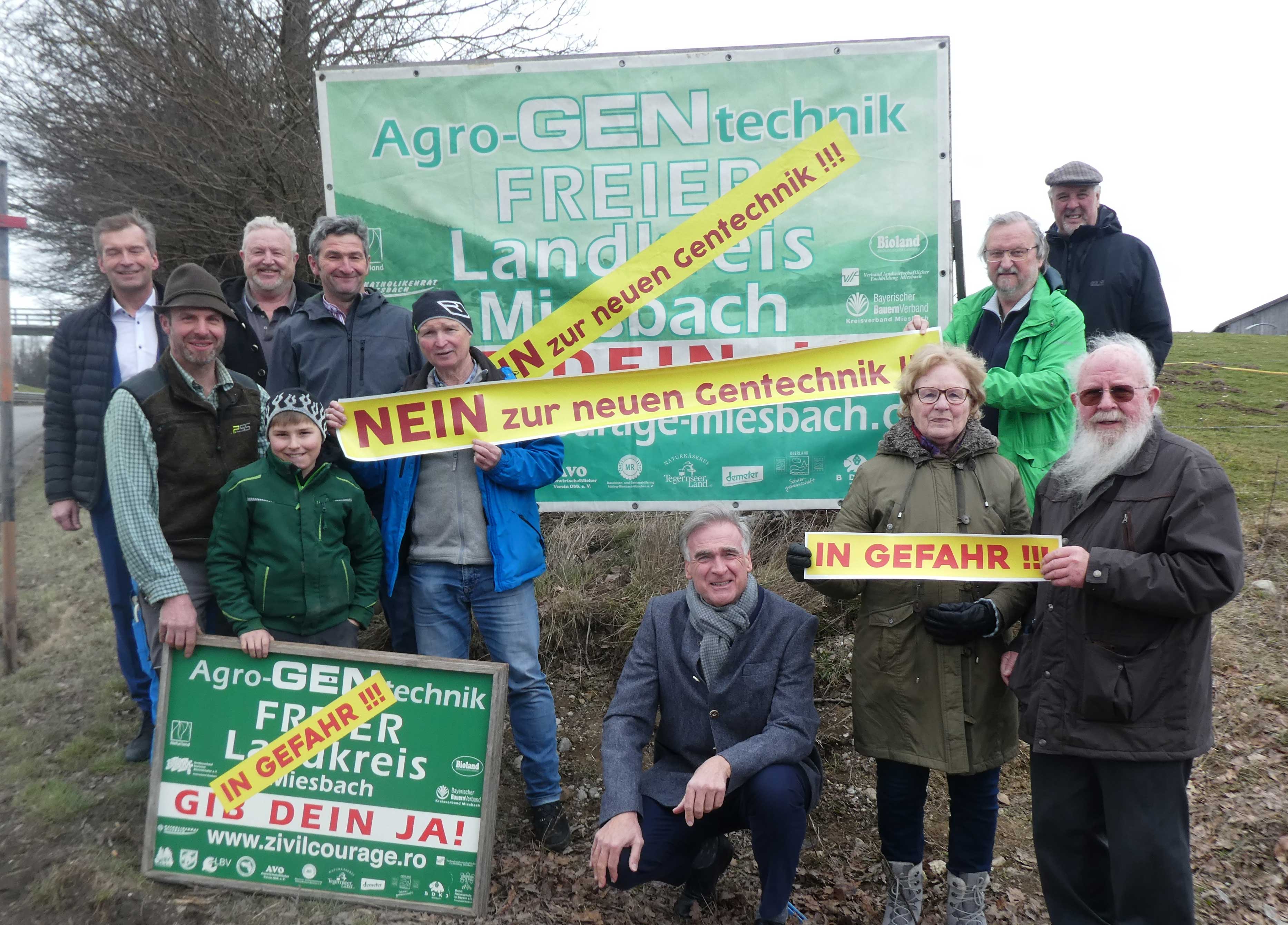 Nein zur Agro-Gentechnik